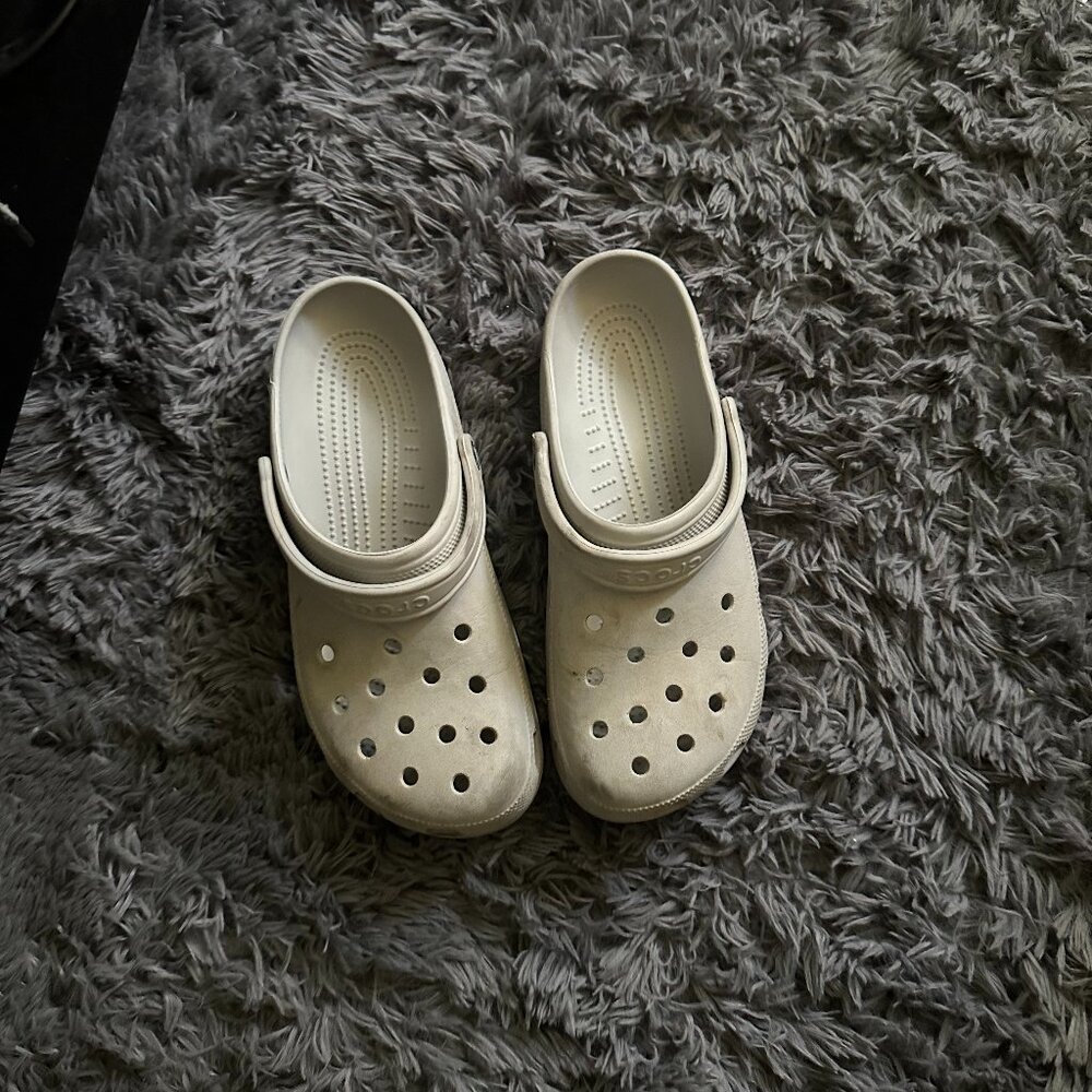 Gray Crocs Mens Sz 11